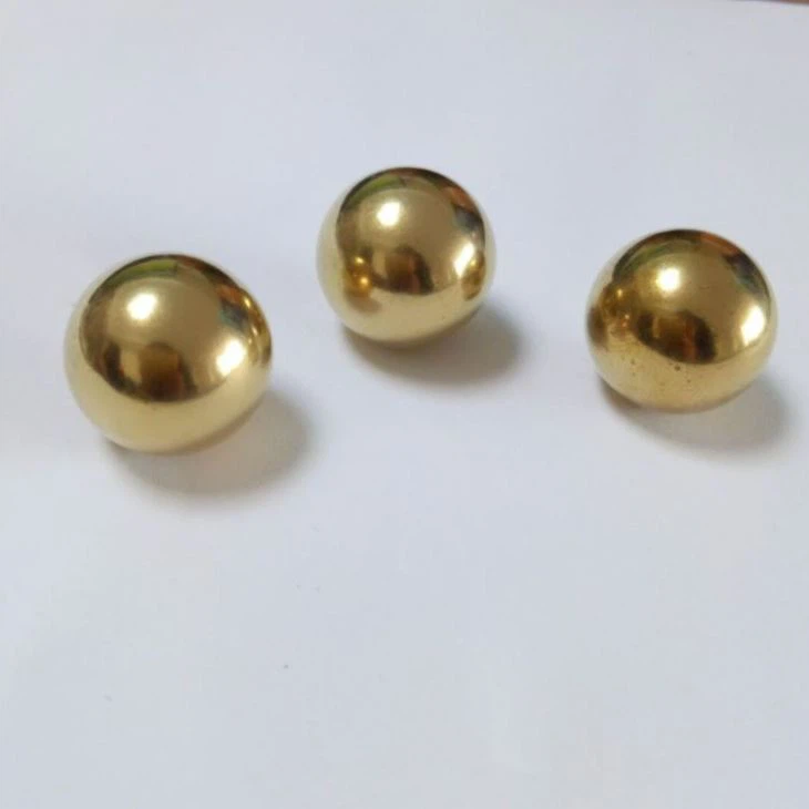 Solid Brass ball-5