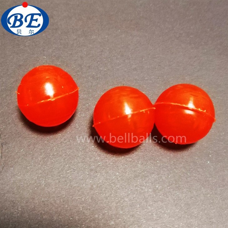 Hollow Red Plastic Ball